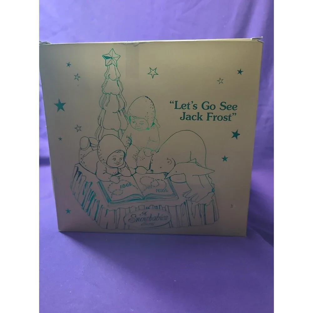 VTG Dept 56 Snowbabies 1997 Let's Go See Jack Frost Ltd Ed #68850 Complete Set